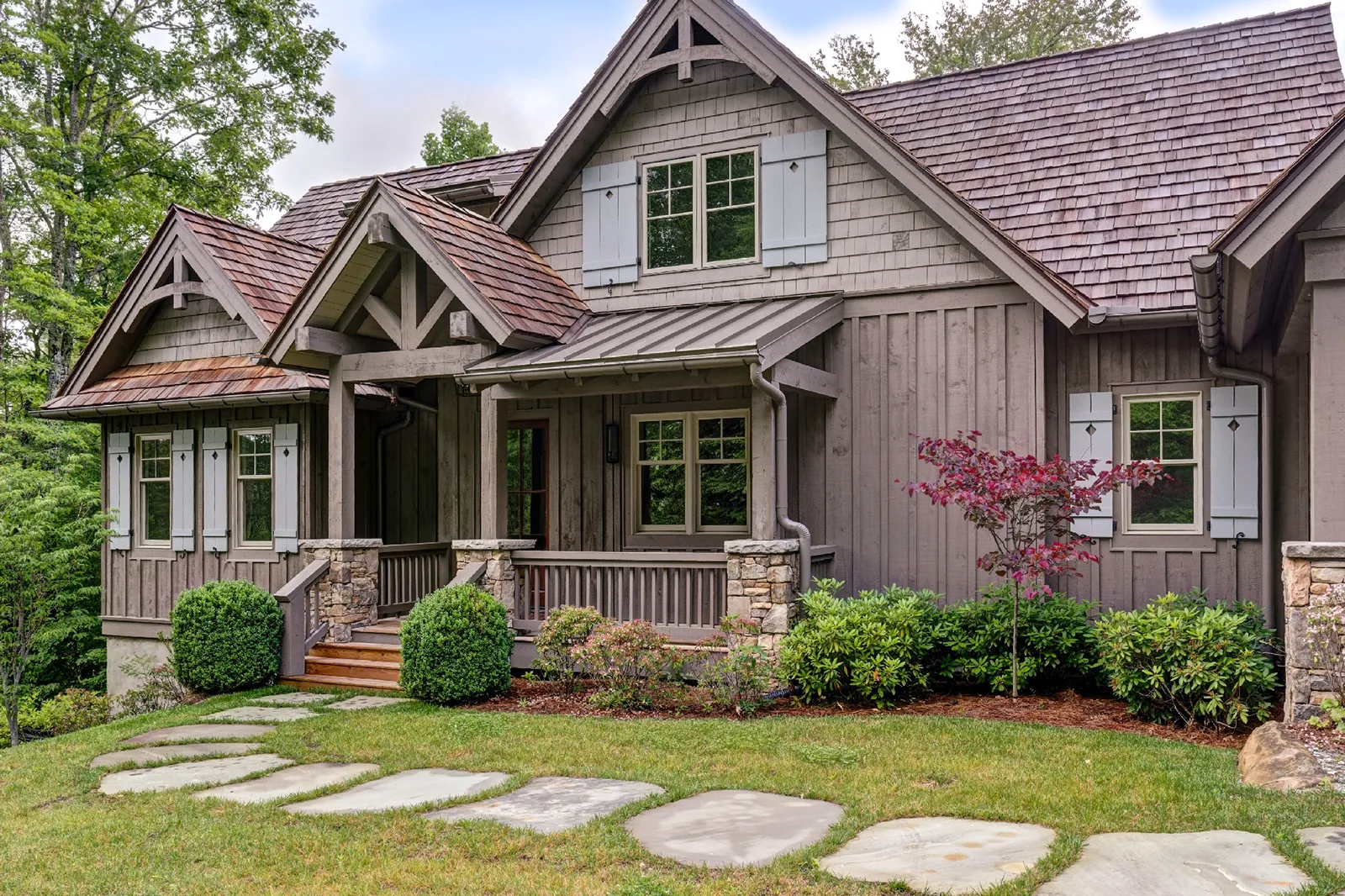 A custom home at River Walk